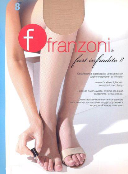 Колготки 8 ден без носка Franzoni Fast Infradito 8 купить в розницу